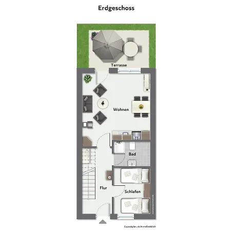 Urlauberdorf Haus 22c 度假居 *